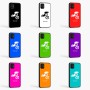 כיסוי בעיצוב אישי עם השם שלך לדגם - Samsung Galaxy A07 4G בעיצוב רוכב אופניים