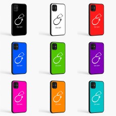 כיסוי בעיצוב אישי עם השם שלך לדגם - Samsung Galaxy A07 4G בעיצוב סטטוסקופ רופא