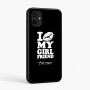 כיסוי בעיצוב אישי עם השם שלך לדגם - Samsung Galaxy A07 4G בעיצוב לנשק את החברה שלי