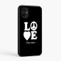 כיסוי בעיצוב אישי עם השם שלך לדגם - Samsung Galaxy A07 4G בעיצוב אהבה