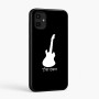 כיסוי בעיצוב אישי עם השם שלך לדגם - Samsung Galaxy A07 4G בעיצוב גיטרה