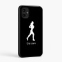 כיסוי בעיצוב אישי עם השם שלך לדגם - Samsung Galaxy A07 4G בעיצוב רץ רץ אישה