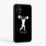 כיסוי בעיצוב אישי עם השם שלך לדגם - Samsung Galaxy A07 4G בעיצוב הרמת משקולות