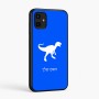 כיסוי בעיצוב אישי עם השם שלך לדגם - Samsung Galaxy A07 4G בעיצוב דינוזאור