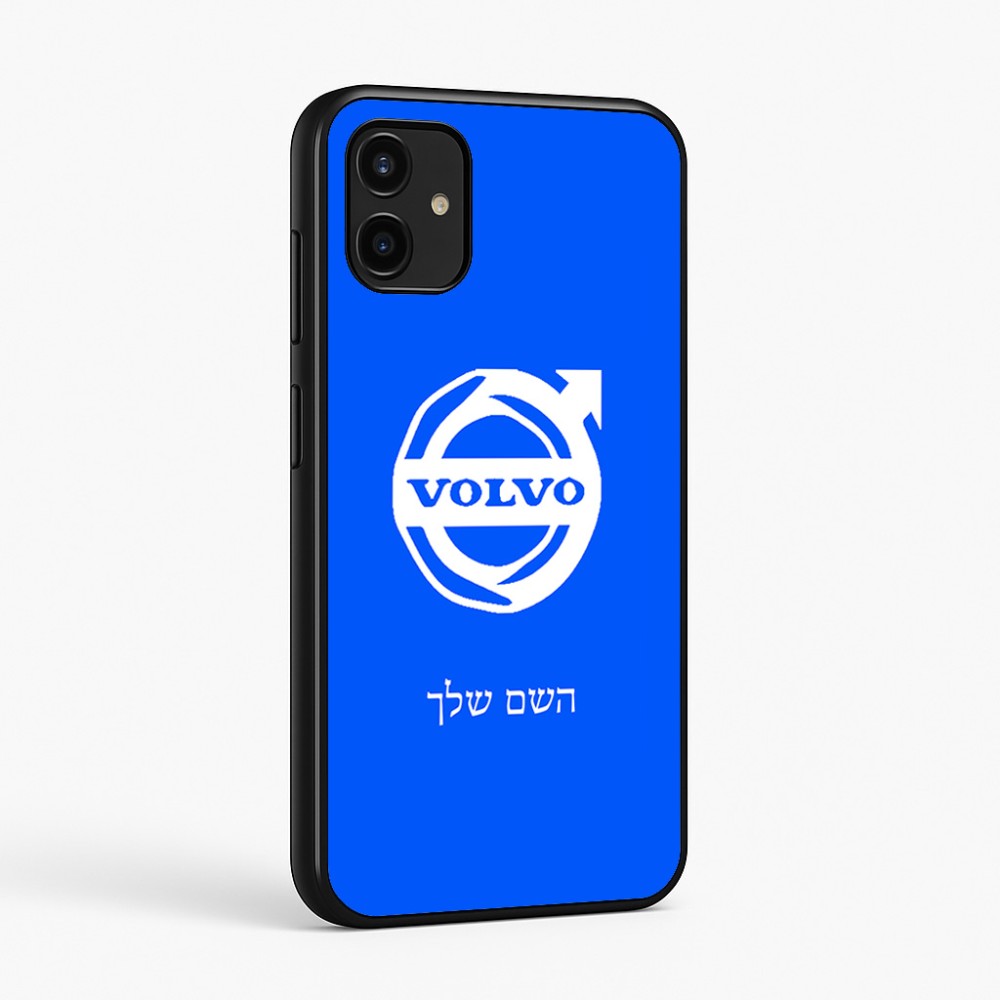 כיסוי בעיצוב אישי עם השם שלך לדגם - Samsung Galaxy A07 4G בעיצוב וולוו