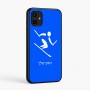 כיסוי בעיצוב אישי עם השם שלך לדגם - Samsung Galaxy A07 4G בעיצוב סקי אולימפי