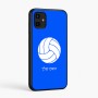 כיסוי בעיצוב אישי עם השם שלך לדגם - Samsung Galaxy A07 4G בעיצוב כדור כדורעף