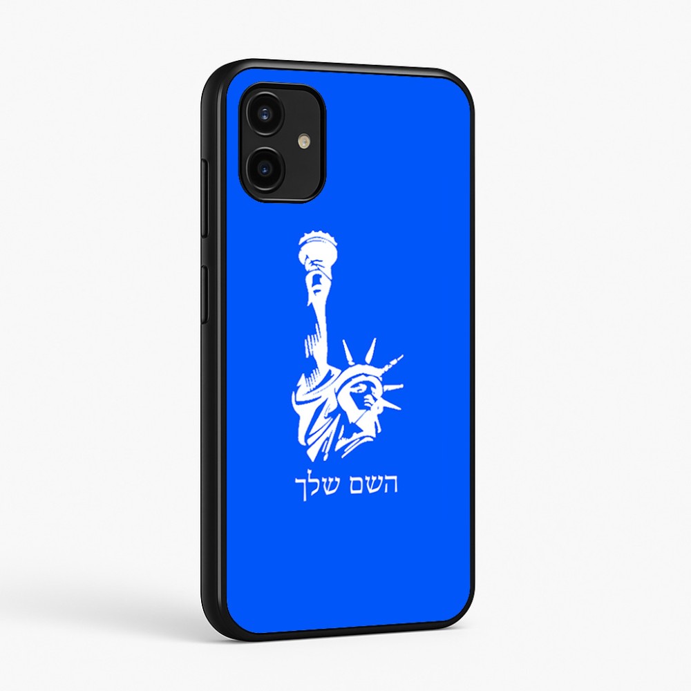 כיסוי בעיצוב אישי עם השם שלך לדגם - Samsung Galaxy A07 4G בעיצוב פסל החירות