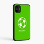 כיסוי בעיצוב אישי עם השם שלך לדגם - Samsung Galaxy A07 4G בעיצוב כדורגל כדור כדורגל