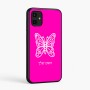 כיסוי בעיצוב אישי עם השם שלך לדגם - Samsung Galaxy A07 4G בעיצוב פרפר