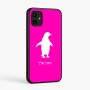 כיסוי בעיצוב אישי עם השם שלך לדגם - Samsung Galaxy A07 4G בעיצוב פינגווין