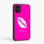 כיסוי בעיצוב אישי עם השם שלך לדגם - Samsung Galaxy A07 4G בעיצוב שפתיים - נשיקה