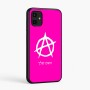 כיסוי בעיצוב אישי עם השם שלך לדגם - Samsung Galaxy A07 4G בעיצוב אנרכיה
