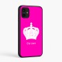 כיסוי בעיצוב אישי עם השם שלך לדגם - Samsung Galaxy A07 4G בעיצוב כתר מלכותי