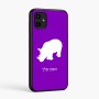 כיסוי בעיצוב אישי עם השם שלך לדגם - Samsung Galaxy A07 4G בעיצוב קרנף