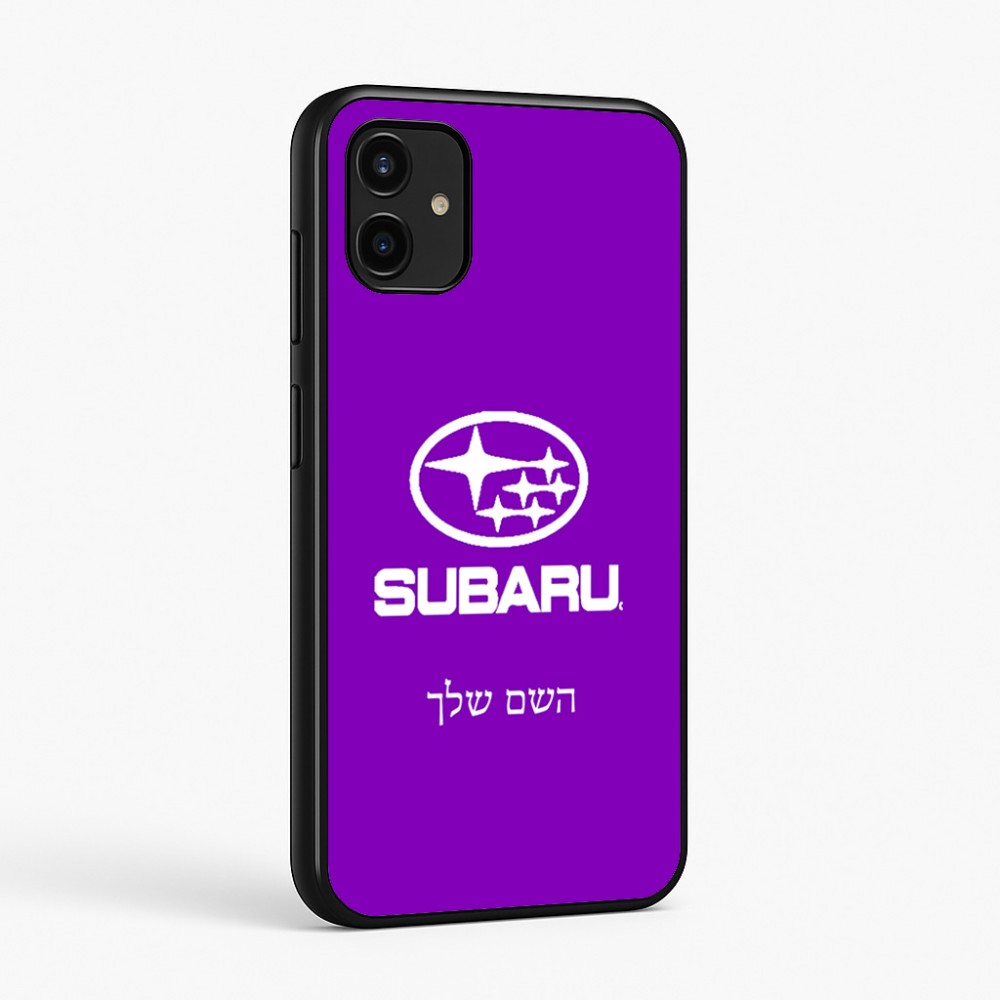 כיסוי בעיצוב אישי עם השם שלך לדגם - Samsung Galaxy A07 4G בעיצוב סובארו