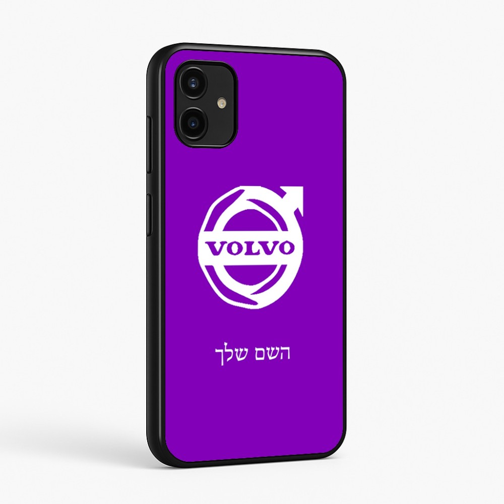 כיסוי בעיצוב אישי עם השם שלך לדגם - Samsung Galaxy A07 4G בעיצוב וולוו