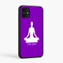 כיסוי בעיצוב אישי עם השם שלך לדגם - Samsung Galaxy A07 4G בעיצוב אימון יוגה