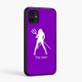 כיסוי בעיצוב אישי עם השם שלך לדגם - Samsung Galaxy A07 4G בעיצוב אישה שטן