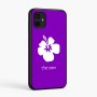 כיסוי בעיצוב אישי עם השם שלך לדגם - Samsung Galaxy A07 4G בעיצוב פרח היביסקוס