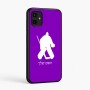 כיסוי בעיצוב אישי עם השם שלך לדגם - Samsung Galaxy A07 4G בעיצוב הוקי שוערים