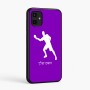 כיסוי בעיצוב אישי עם השם שלך לדגם - Samsung Galaxy A07 4G בעיצוב שחקן פינג פונג