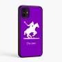 כיסוי בעיצוב אישי עם השם שלך לדגם - Samsung Galaxy A07 4G בעיצוב שחקן פולו - סוס