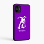 כיסוי בעיצוב אישי עם השם שלך לדגם - Samsung Galaxy A07 4G בעיצוב ילד סקייטבורד