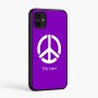 כיסוי בעיצוב אישי עם השם שלך לדגם - Samsung Galaxy A07 4G בעיצוב סמל השלום
