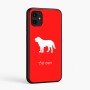 כיסוי בעיצוב אישי עם השם שלך לדגם - Samsung Galaxy A07 4G בעיצוב כלב