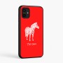 כיסוי בעיצוב אישי עם השם שלך לדגם - Samsung Galaxy A07 4G בעיצוב זברה