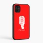 כיסוי בעיצוב אישי עם השם שלך לדגם - Samsung Galaxy A07 4G בעיצוב מיקרופון