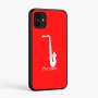 כיסוי בעיצוב אישי עם השם שלך לדגם - Samsung Galaxy A07 4G בעיצוב סקסופון