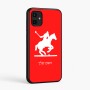 כיסוי בעיצוב אישי עם השם שלך לדגם - Samsung Galaxy A07 4G בעיצוב שחקן פולו - סוס