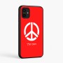 כיסוי בעיצוב אישי עם השם שלך לדגם - Samsung Galaxy A07 4G בעיצוב סמל השלום