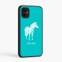 כיסוי בעיצוב אישי עם השם שלך לדגם - Samsung Galaxy A07 4G בעיצוב זברה