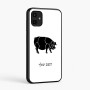 כיסוי בעיצוב אישי עם השם שלך לדגם - Samsung Galaxy A07 4G בעיצוב חזיר