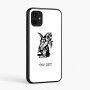 כיסוי בעיצוב אישי עם השם שלך לדגם - Samsung Galaxy A07 4G בעיצוב ארנב מחזיק גזר