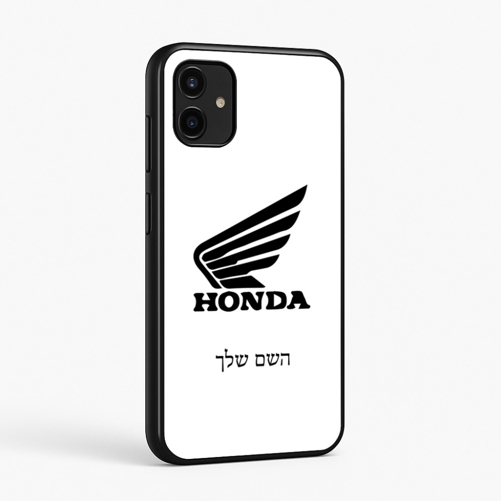 כיסוי בעיצוב אישי עם השם שלך לדגם - Samsung Galaxy A07 4G בעיצוב הונדה