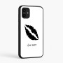 כיסוי בעיצוב אישי עם השם שלך לדגם - Samsung Galaxy A07 4G בעיצוב שפתיים - נשיקה