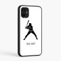 כיסוי בעיצוב אישי עם השם שלך לדגם - Samsung Galaxy A07 4G בעיצוב שחקן בייסבול