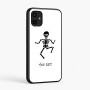 כיסוי בעיצוב אישי עם השם שלך לדגם - Samsung Galaxy A07 4G בעיצוב סקלטון