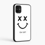 כיסוי בעיצוב אישי עם השם שלך לדגם - Samsung Galaxy A07 4G בעיצוב סמיילי