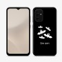 כיסוי בעיצוב אישי עם השם שלך לדגם - Samsung Galaxy A07 4G בעיצוב עטלפים