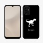 כיסוי בעיצוב אישי עם השם שלך לדגם - Samsung Galaxy A07 4G בעיצוב דינוזאור