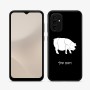 כיסוי בעיצוב אישי עם השם שלך לדגם - Samsung Galaxy A07 4G בעיצוב חזיר