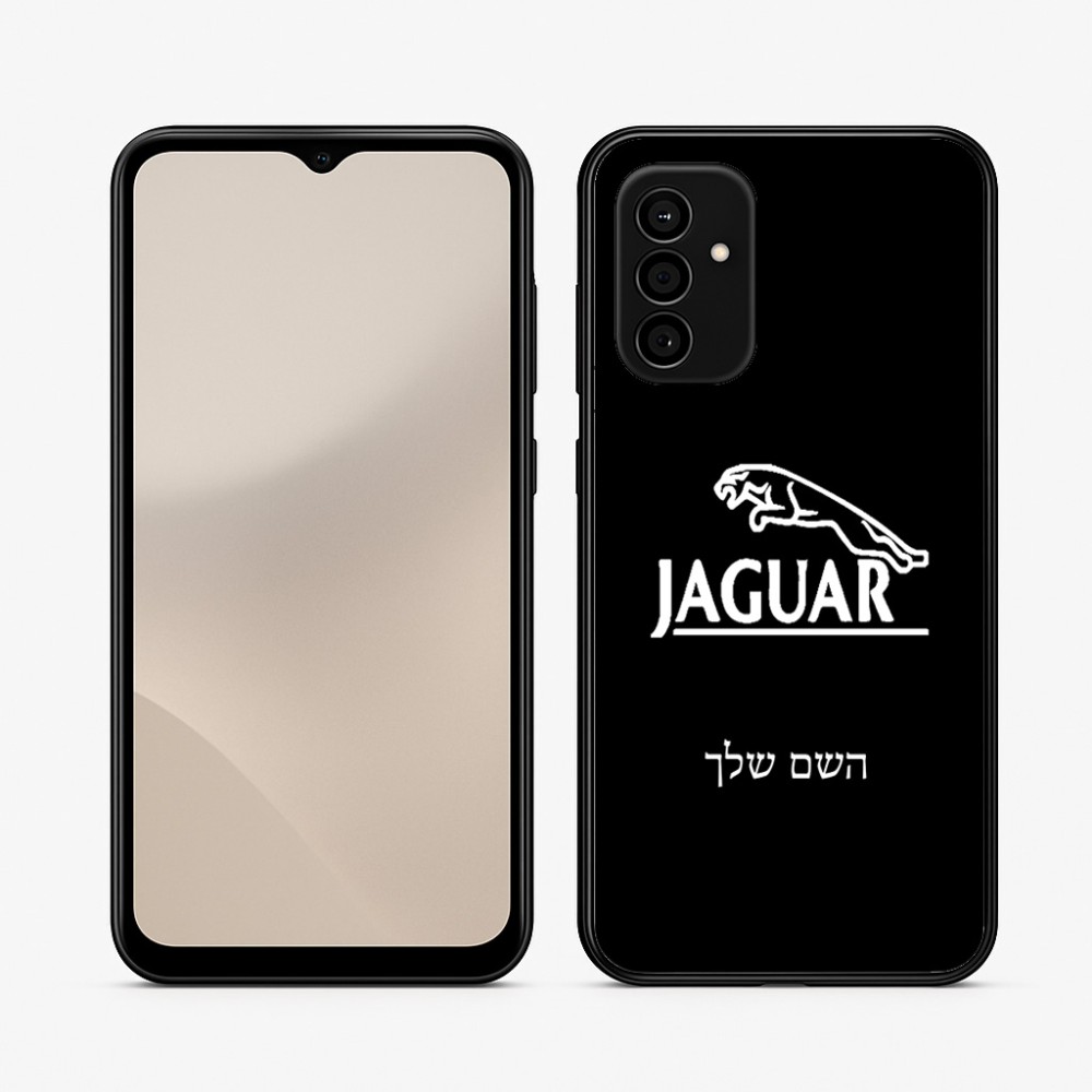 כיסוי בעיצוב אישי עם השם שלך לדגם - Samsung Galaxy A07 4G בעיצוב יגואר