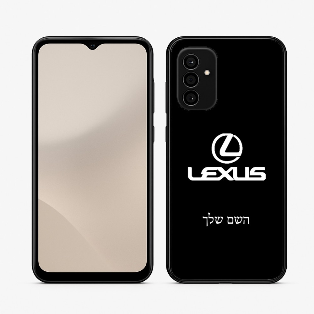 כיסוי בעיצוב אישי עם השם שלך לדגם - Samsung Galaxy A07 4G בעיצוב לקסוס