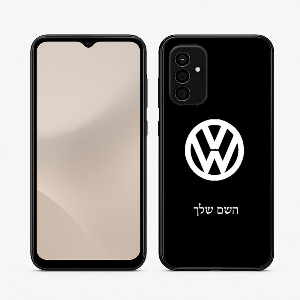 כיסוי בעיצוב אישי עם השם שלך לדגם - Samsung Galaxy A07 4G בעיצוב פולקסווגן