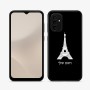 כיסוי בעיצוב אישי עם השם שלך לדגם - Samsung Galaxy A07 4G בעיצוב מגדל אייפל